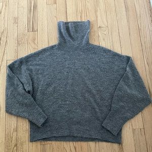 H&M Grey Turtleneck Sweater